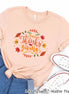 Happy Thanksgiving Fall Leaves Tee
