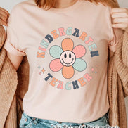 Retro Daisy School Teacher Grade Tee