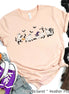 Ghost Cat Line Halloween Tee