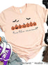 Tis The Season Pumpkin Line Halloween Tee