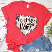 Baseball Home Sweet Home Fan Tee