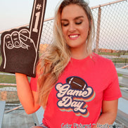 Retro Football Game Day Tee