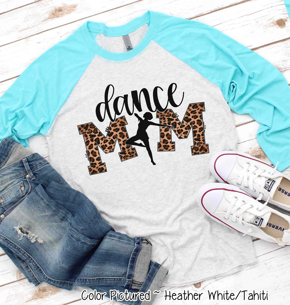 Leopard Dance Mom Tee