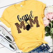 Leopard Band Mom Tee