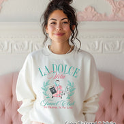 LA Dolce Vita Travel Club Tee and Sweatshirt