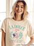 LA Dolce Vita Travel Club Tee and Sweatshirt