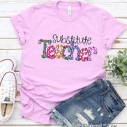 Doodle School Teacher Grade Tee