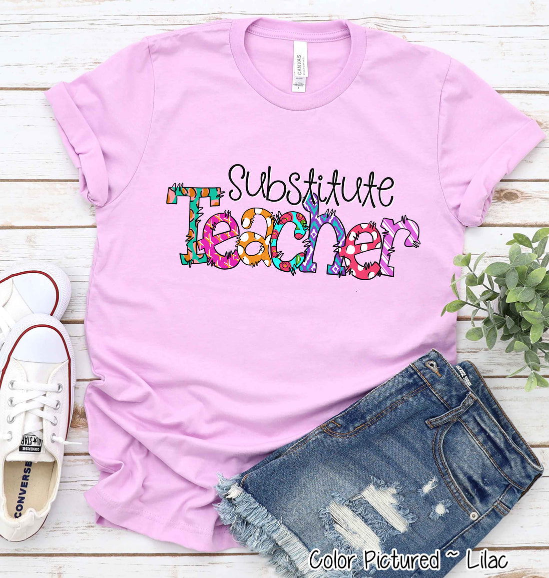 Doodle School Teacher Grade Tee