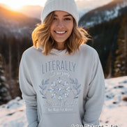 Literally Freezing Social Club Winter Tee or Sweatshirt