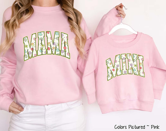 Mama and Mini Matching Lucky Charms  St Patricks Tee or Sweatshirt