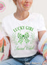 Lucky Girl Social Club Patricks Day Tee or Sweatshirt