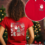 Retro Merry Christmas Favorite Things 2 Sided Tee or Sweatshirt