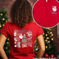 Retro Merry Christmas Favorite Things 2 Sided Tee or Sweatshirt