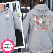 Retro Merry Christmas Favorite Things 2 Sided Tee or Sweatshirt