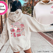 Retro Pink Merry Christmas Favorite Things 2 Sided Tee or Sweatshirt