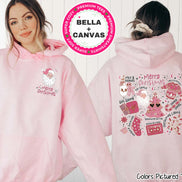 Retro Pink Merry Christmas Favorite Things 2 Sided Tee or Sweatshirt
