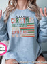 Retro Merry Christmas Tee or Sweatshirt