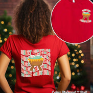 Merry Christmas Jesus in a Manger 2 Sided Tee or Sweatshirt