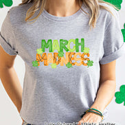 March Madness Basketball St Patricks Day Tee or Sweatshirt