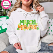 March Madness Basketball St Patricks Day Tee or Sweatshirt