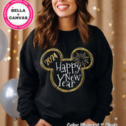 Mickey Happy New Year Celebration Tee or Sweatshirt