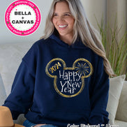 Mickey Happy New Year Celebration Tee or Sweatshirt
