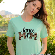 Leopard Dance Mom Tee