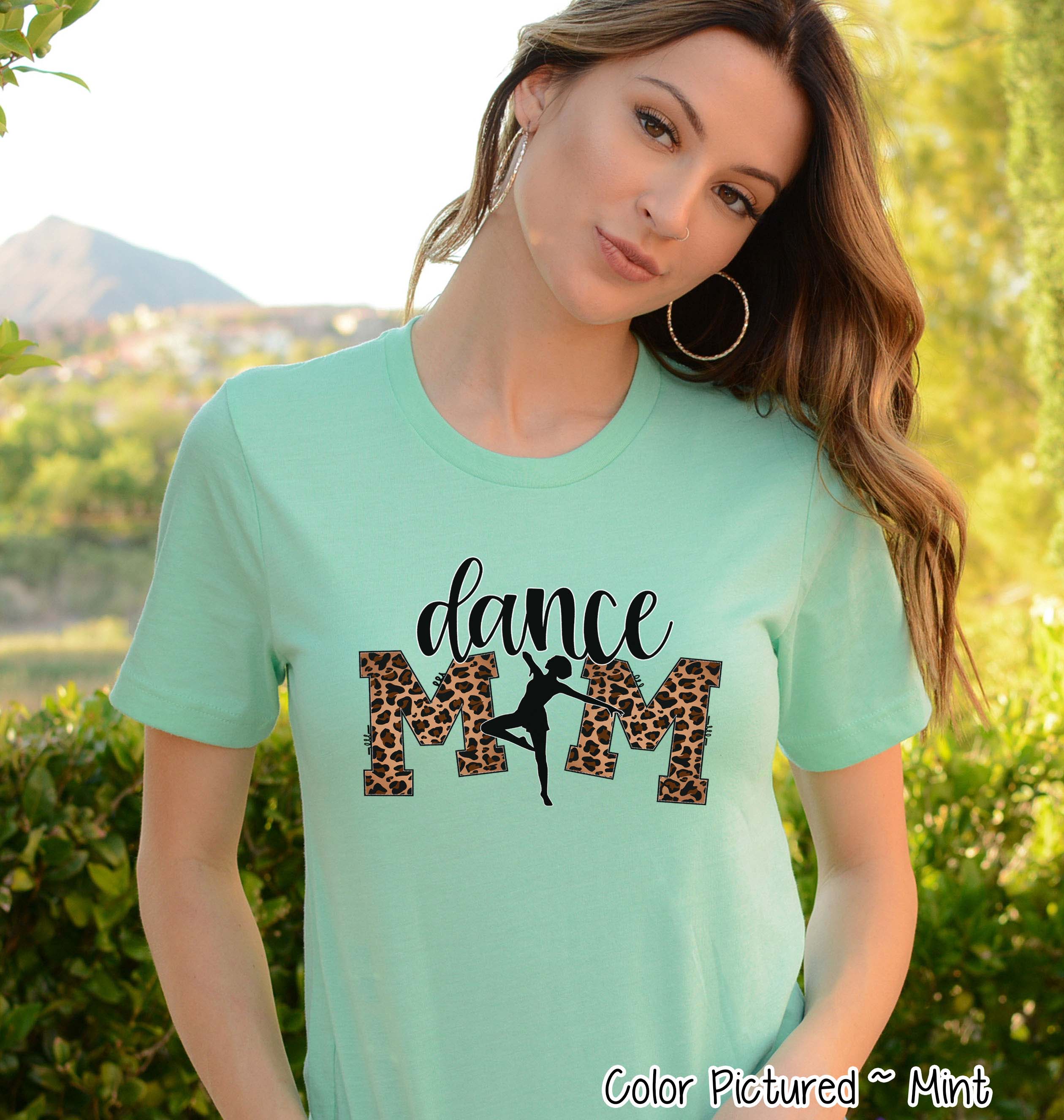 Leopard Dance Mom Tee