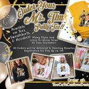 Mr. Tim's 60th Birthday Bash Party Tee for Dazzling Beauties Tee or Sweatshirt