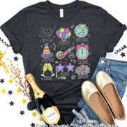 Happy New Year Favorite Things Celebration Tee or Sweatshirt