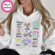 Happy New Year Favorite Things Celebration Tee or Sweatshirt