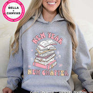 New Year New Chapter Book Lover Tee or Sweatshirt
