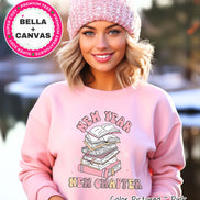New Year New Chapter Book Lover Tee or Sweatshirt