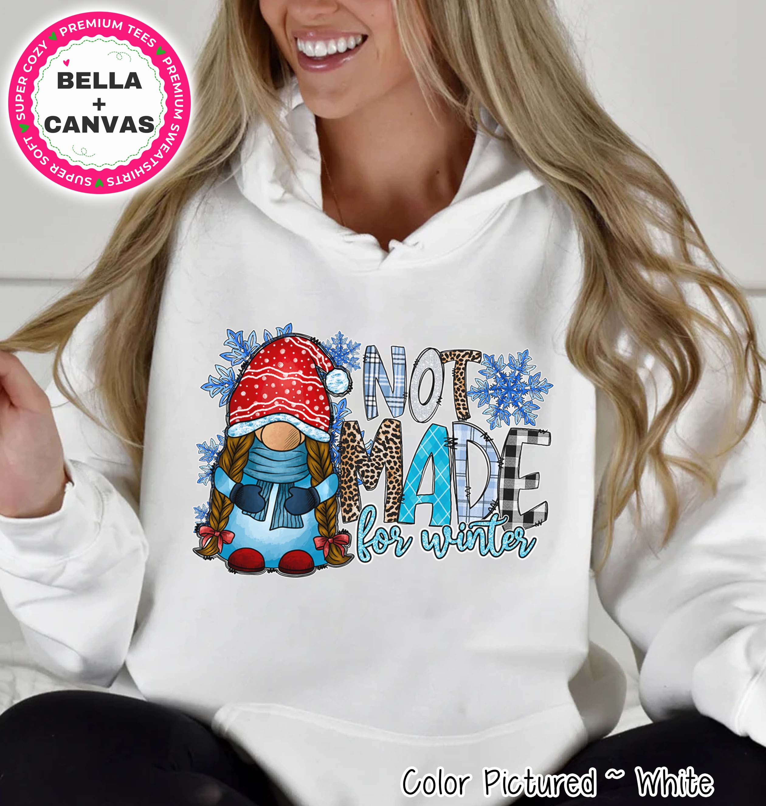 Gnome Not Made For Winter Tee or Sweatshirt