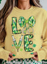 Nurse Love St Patricks Day Tee or Sweatshirt