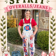 👖✨ Custom Spirit Overalls & Jeans Decoration