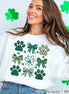 Coquette Paw And Bows St Patricks Day Tee or Sweatshirt