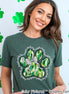 Coquette Paw St Patricks Day Tee or Sweatshirt