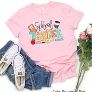 School Teacher Cute Doodle Icon Tee