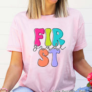 Retro Grade Back To School Student and Teacher Tee