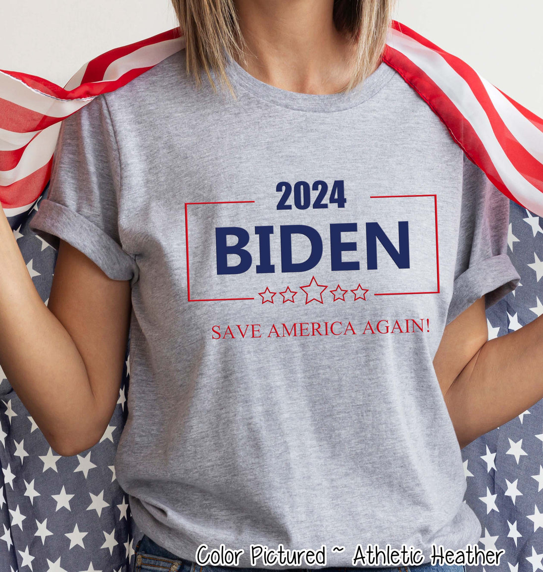 Biden 2024 Political Tee or Sweatshirt
