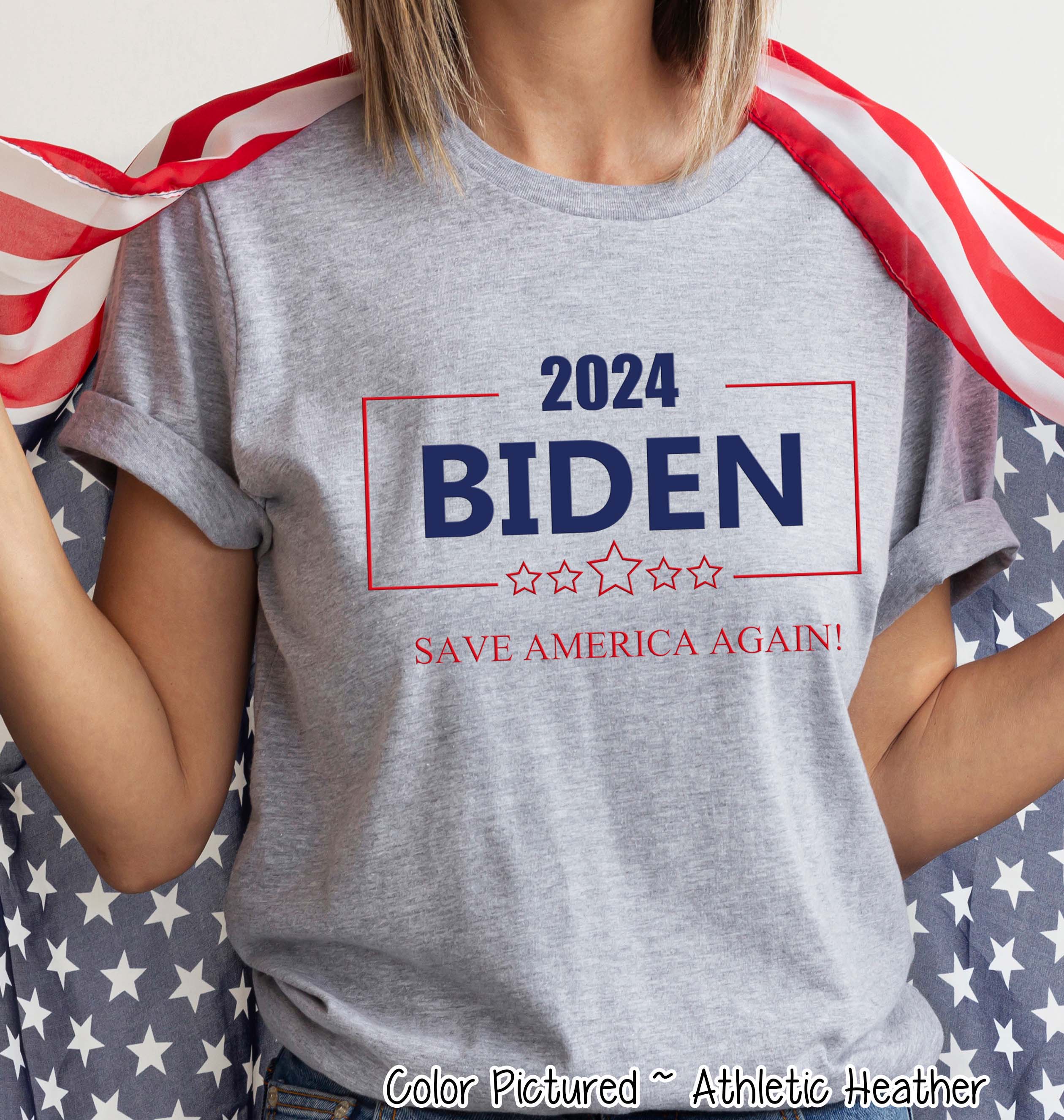Biden 2024 Political Tee or Sweatshirt