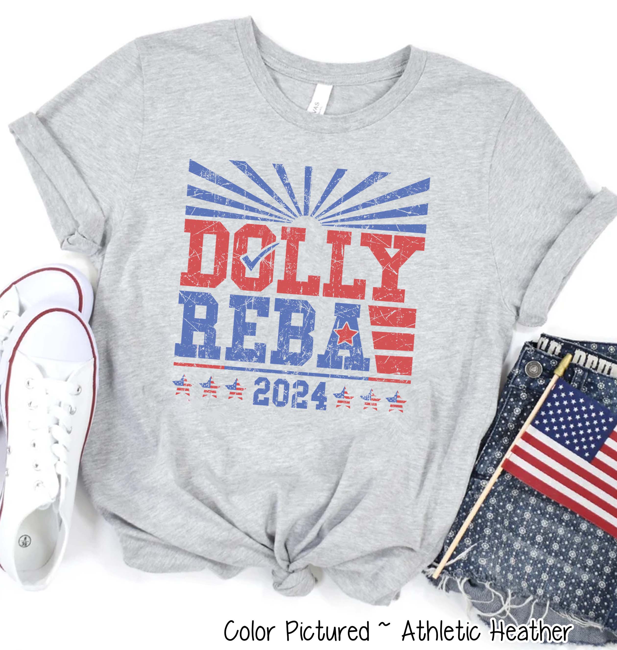 Dolly & Reba for President Funny Political Tee and Sweatshirt