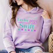 Taylor 2024 for President Funny Political Tee or Sweatshirt