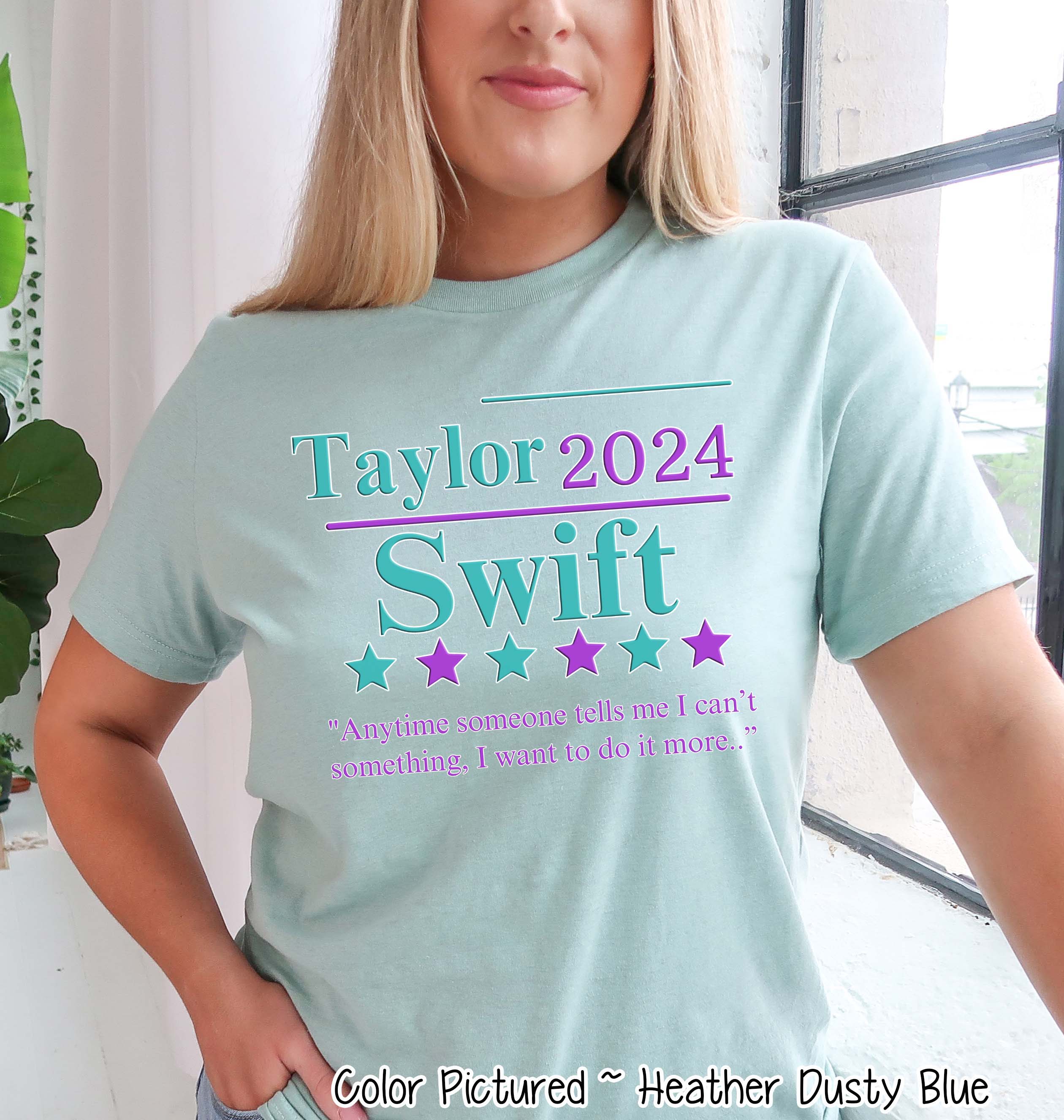 Taylor 2024 for President Funny Political Tee or Sweatshirt