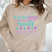 Taylor 2024 for President Funny Political Tee or Sweatshirt