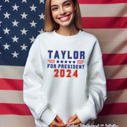 Taylor Swift for President Funny Political Tee or Sweatshirt