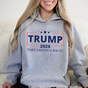 Trump 2024 Political Take America Back Tee or Sweatshirt