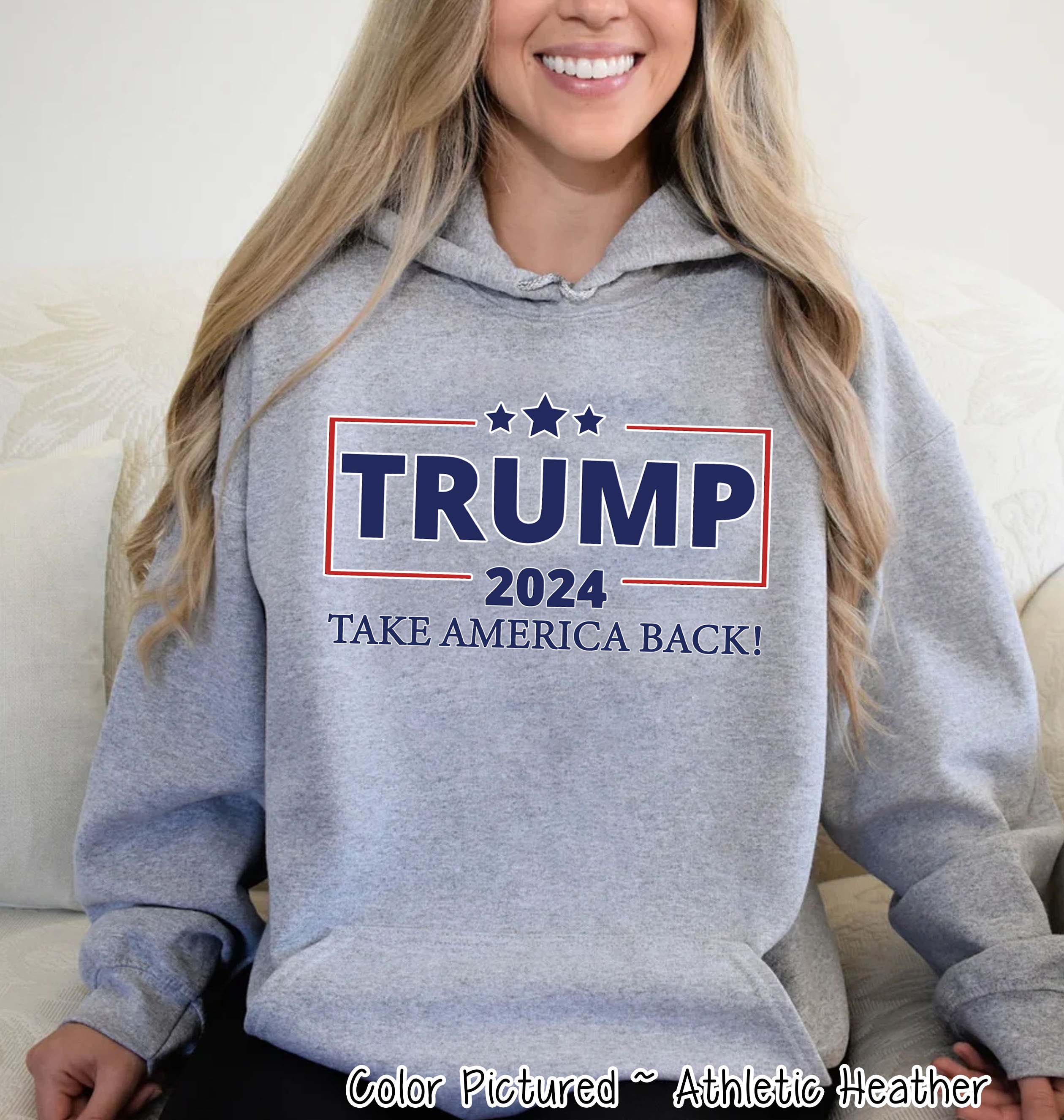 Trump 2024 Political Take America Back Tee or Sweatshirt