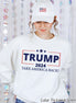 Trump 2024 Political Take America Back Tee or Sweatshirt